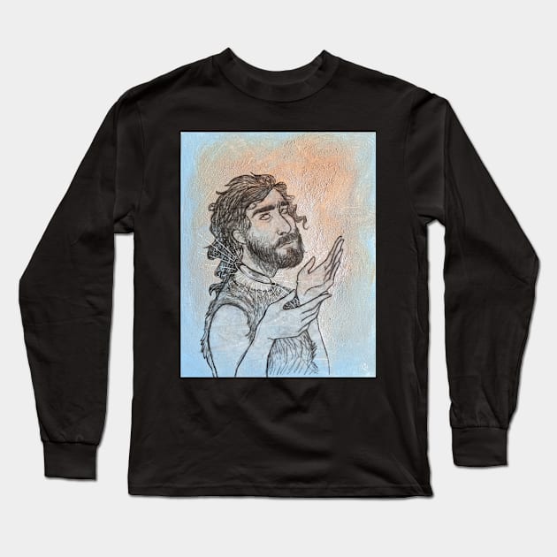 Saint John the Baptist Long Sleeve T-Shirt by Ciarabarsotti